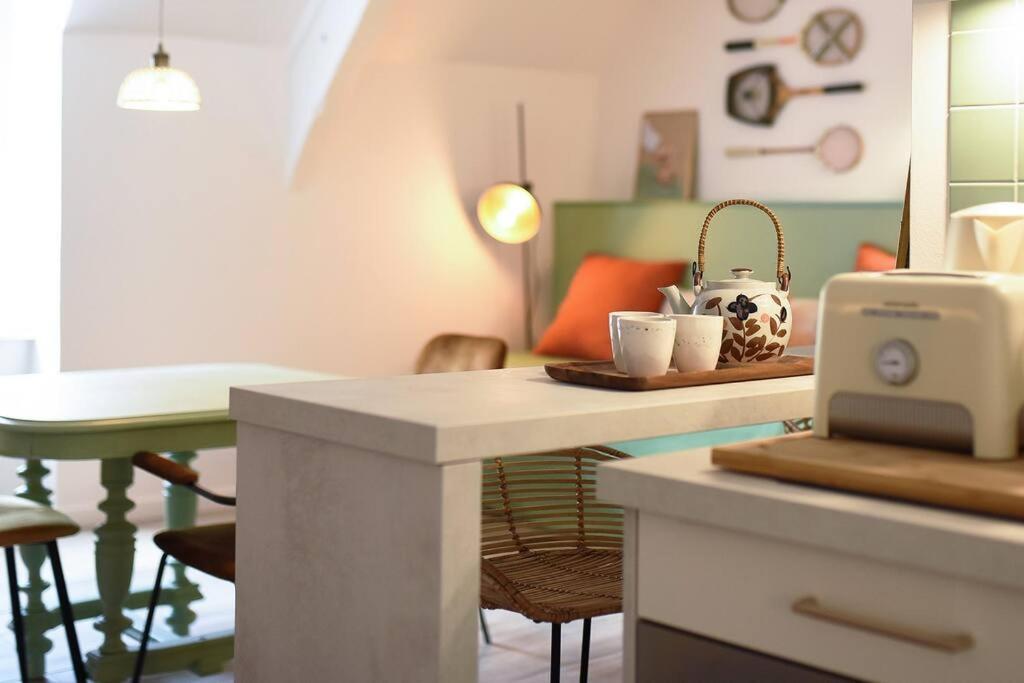 Appartement Moonrise - Plage 50M - Rue Gratuite Saint-Malo Exterior foto
